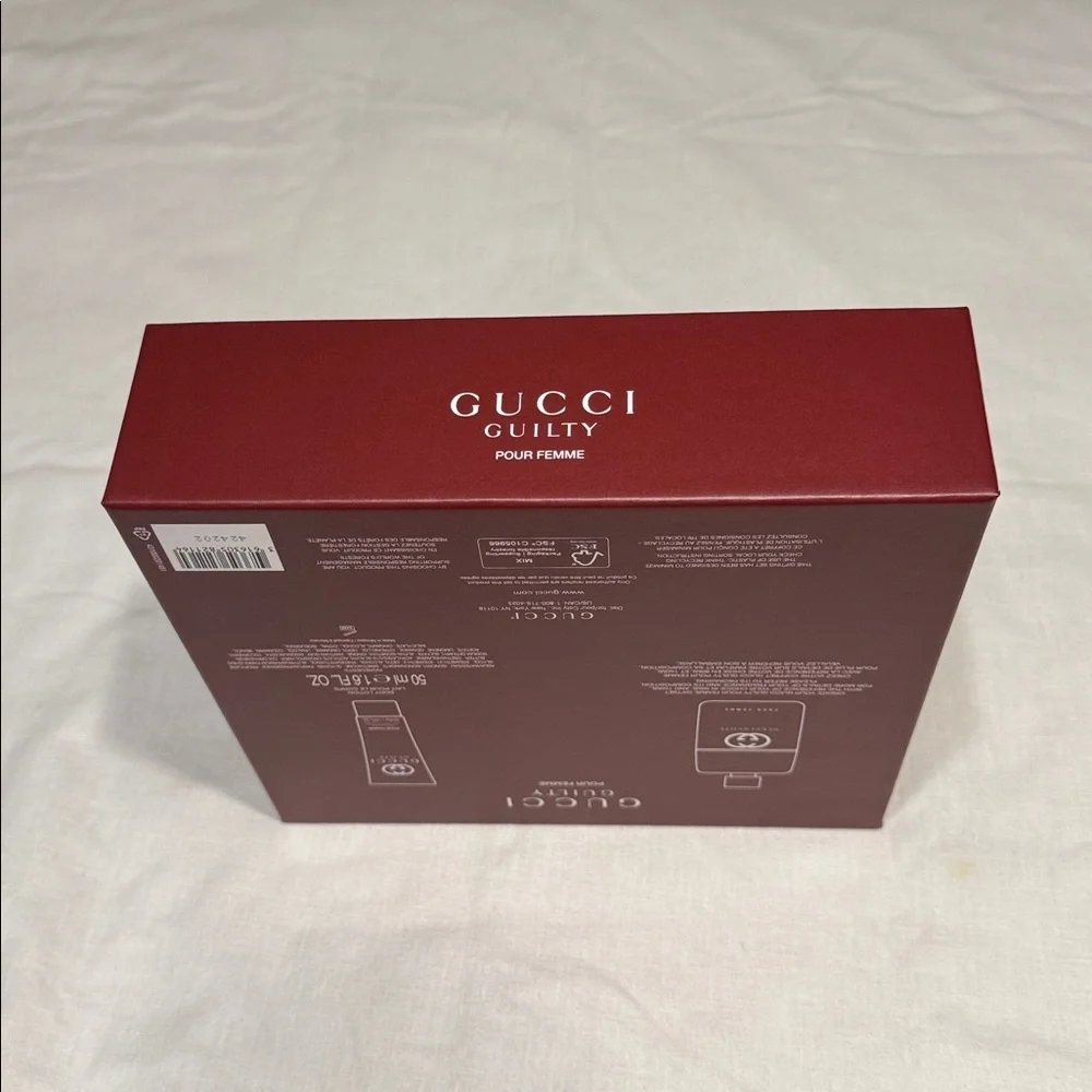 Gucci Beauty Burgundy Box